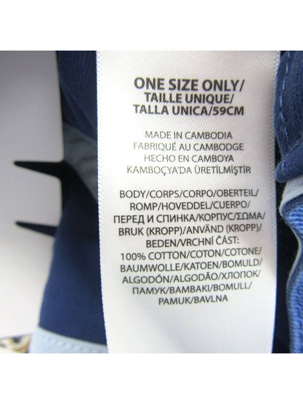 Polo Ralph Lauren Bear Twill Ball Cap Hat Royal Blue OS Adjustable NEW - Picture 13 of 13
